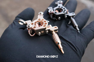  Tattoo-Gun-Canadian-Diamond-Boyz-Pendant