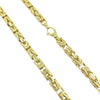 10K Yellow Gold Byzantine Chain 18.1g 3.00mm