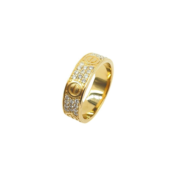 10k Diamond Love Style Ring 0.40 cttw