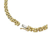 14K Yellow Gold Watch Bracelet Style Chain 18" 5.00mm