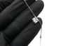 Baguette Diamond 3 Square Necklace