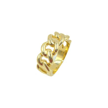  10K Yellow Cuban Style Ring