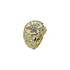 10K Yellow Eagle Nugget Ring