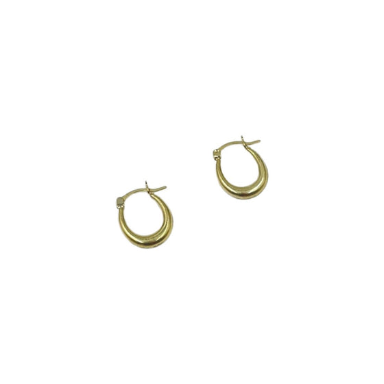 10K U-Hoops Earrings