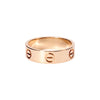 18K Rose Gold Love Style Ring