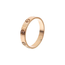  18K Rose Gold Love Style Ring
