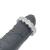 18K White Gold Baguette and Marquise Diamond Eternity Ring 2.62cttw